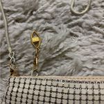 Timeless Cream Shoulder Bag with Soft Fabric Black Photo 3