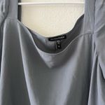 Eileen Fisher NWT Slate Blue 100% Silk Georgette Crepe Blouse 2X Photo 1