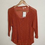 Anthropologie NWT burnt orange  Moth‎ Top ( XS ) Photo 0