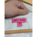 Betsey Johnson  Tiered Rainbow Confetti Dress White Gauze Medium Cottagecore Photo 4