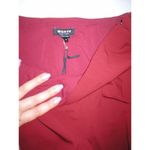 New Womens Worth York Pants Dark Red Slacks Office Work 12 NWT $348 Brick Tall Photo 2