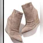 Chinese Laundry  Kristin Cavallari Laurel peep toe booties in grey size 6.5 Photo 2