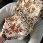 The brave bohemian mesh Longsleeve top Tan Size L Photo 6