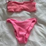 Hunza G two piece pink one size bought for $240 Photo 0