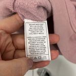 Empyre Small Mauve Pink Rose Embroidered Too Bad Hoodie Sweatshirt with Pocket Photo 8