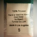 Green Velvet Mock Neck Dress Pink Photo 4