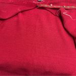 Red Scottie Dog Pattern Sweater 3x button down plaid cardigan bell Photo 9