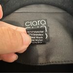 Clara Sun Woo Vegan Leather Blazer Black Photo 5