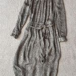 Adrianna Papell Vintage Cream And Black Dress Photo 2