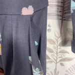 Joules Beth Floral Fit & Flare Dress Blue Floral Pleated‎ Long Sleeve Size US 6 Photo 3