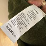 J.Crew Green Sophie Open Front Sweater Blazer Cotton Wool Blend Size XS Photo 3