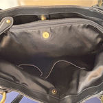 Coach  Campbell Belle Carryall Black‎ Leather Shoulder Bag Photo 5