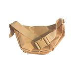 Herschel Belt Bag Fanny Hip Pack Chest Bag Peach Red Striped Interior Adjustable Photo 2