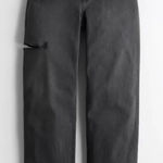 Hollister Women's ULTRAHIGH-RISE DAD JEAN Distressed Black Size 1S Photo 0