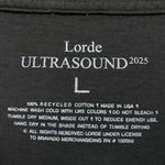 Lorde Virgin Ultrasound Tour Oversized T-Shirt Size Large Photo 3