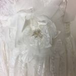 GALINA Chiffon Wedding Dress Size 10 Photo 5