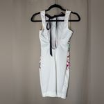 Source Unknown Flamingo Floral Sleeveless Dress - Pink and White Photo 1