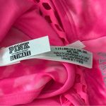 Victoria's Secret NWT Victoria’s Secret PINK Ultimate Tie Dye Mesh Intimates Halter Sports Bra L Photo 7