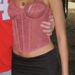 Garage Pink  Corset Top Photo 0