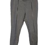 Old Navy Stevie High Rise Pants Women Sz Sm Checkered Dark Academia Work Style Photo 0