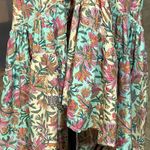 Womens Dress Maxi Floral Off Shoulder Mumu Cottagecore Bohemian Beach Soft Girl Size M Photo 7