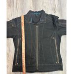 Kuhl Klash Jacket Women's Size Medium Black Softshell Moto Style Patina Dye Photo 7