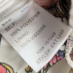 fanco women's vneck floral long sleeve tie front Crop top size small bell Sleeve Photo 11