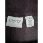 Chico's Zenergy by Brown Velour Lounge Pants Size 1 (M) Soft Stretch Photo 2