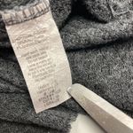 Luxe , Gray Turtleneck Raw Edged Women’s Sweater, Size Large Long Sleeves‎ Photo 6