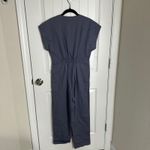 Madewell blue cap sleeves straight utility coveralls jumpsuit workwear XS fall Photo 7