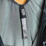 Victoria's Secret  Sport Woman's Velvet Green Star Leotard Bodysuit Size Large Photo 4