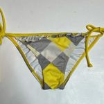 Billabong  Plaid Bikini Bottom Small Photo 0