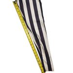 Online Legging Store Black And White Striped Leggings Size Large Photo 3