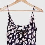 Milly Drue Jungle Leopard Mini Dress in Navy & Blush Small Photo 5