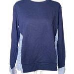 Vineyard Vines Women's  Blue & White Striped Long Sleeve Shirt Size M Photo 0