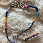 Lettered friendship bracelet (2 pack) Multiple Photo 1