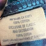 Aerie vintage Y2K blue and indigo plaid sleeveless ruffle mini sundress, size XS Photo 5