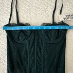 Urban Outfitters NWT Out From Under Modern Love Corset Dark Green Holly Photo 4