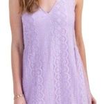 Francesca's Size Small Lavender Purple Lace Mini Dress. Photo 0