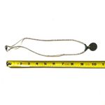 Silver tone Afghani coin pendant necklace Photo 6