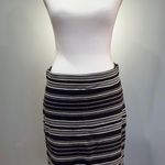 Loft CLEARANCE! Outlet Striped Bandage Skirt Size M EUC Photo 0