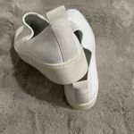 Vince  White Leather Saxon 2 Platform Slip On Sneaker Size 9 Preppy School Casual Photo 1