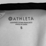 Athleta Chevron Black White Striped Print Bikini Bottom Swimsuit Swimwear Sz S Photo 5