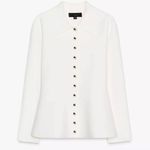 ZARA NWT PLAIN PEPLUM CARDIGAN SIZE MEDIUM Photo 6