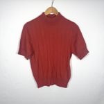 Collection Vê Bé Bernard Short Sleeve Knit Mock Neck Top Photo 2