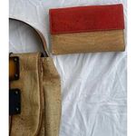 Montado Portugal Natural Cork Tote Bag Handbag Purse Tan Red Bow W/ Wallet NWT Brown Photo 11