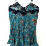 Victoria's Secret Vintage Womens Nightwear Green Gold Label Lacey Sz S Photo 1