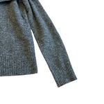 Lucky Brand Pullover Off-Shoulder Sweater Dark Grey Stretch Size Small Women's Photo 8