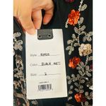 Mac Duggal  93925 Black Mutlicolored Beaded Sequin Long Sleeves Formal Dress sz 2 Photo 13