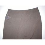 Coldwater Creek New NWT $129 Robert Kitchen Side Vent Pants Womens 6 Brown Crop Photo 3